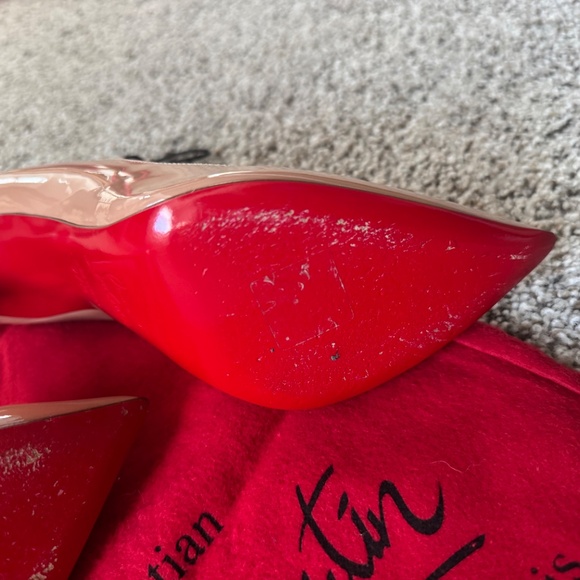 Christian Louboutin Pigalle Follies Pointed Toe Pump - Picture 6 of 7